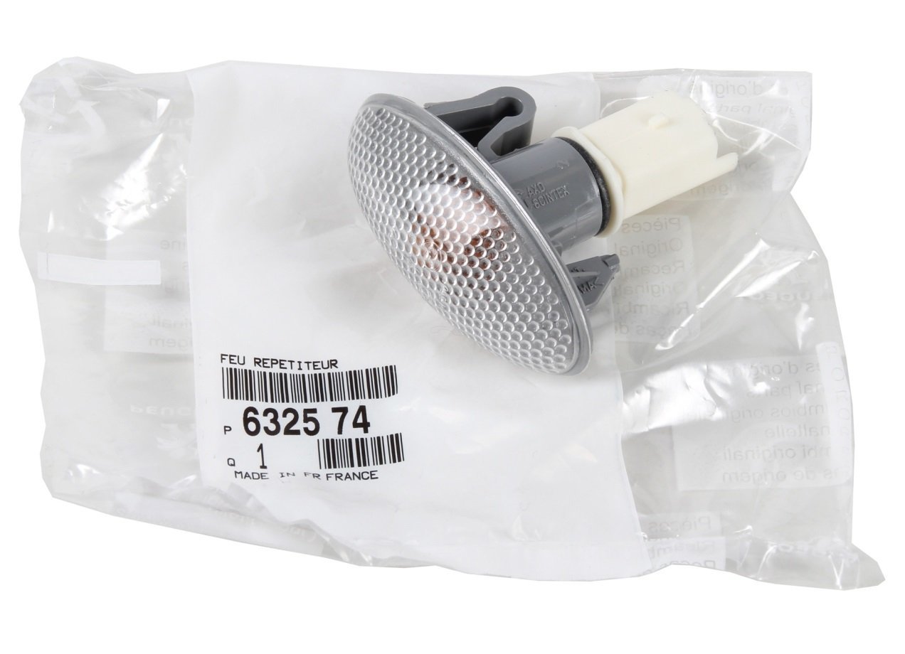 PSA 6325.74 | Peugeot 407 Çamurluk Sinyali Buzlu Tip Orijinal