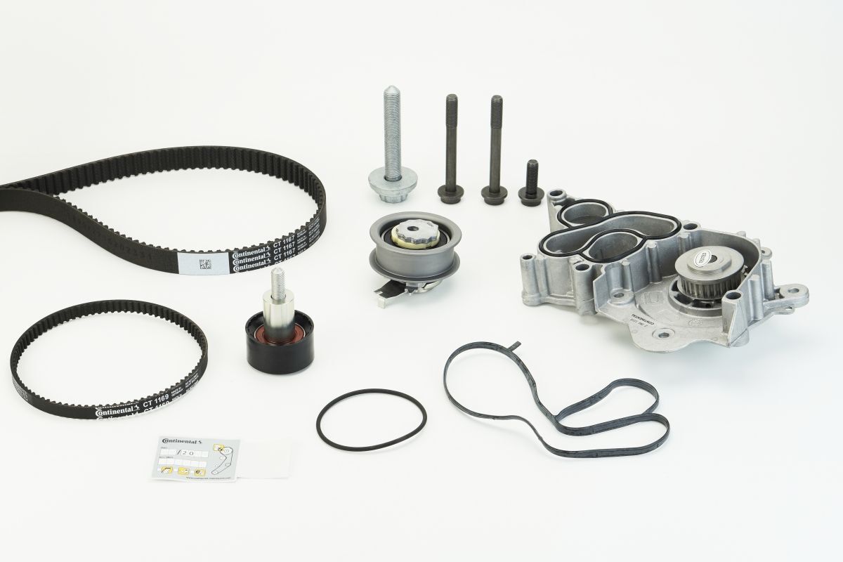 CONTINENTAL CTAM CT1167WP2PRO | Triger Seti + Devirdaim (Audi A3 / A4 / Seat Ibiza / Leon / Skoda Fabia / Octavia / VW Golf / Passat / Polo) Cxs-Cmb-Czc-Cvn-Cpt-Cze-C