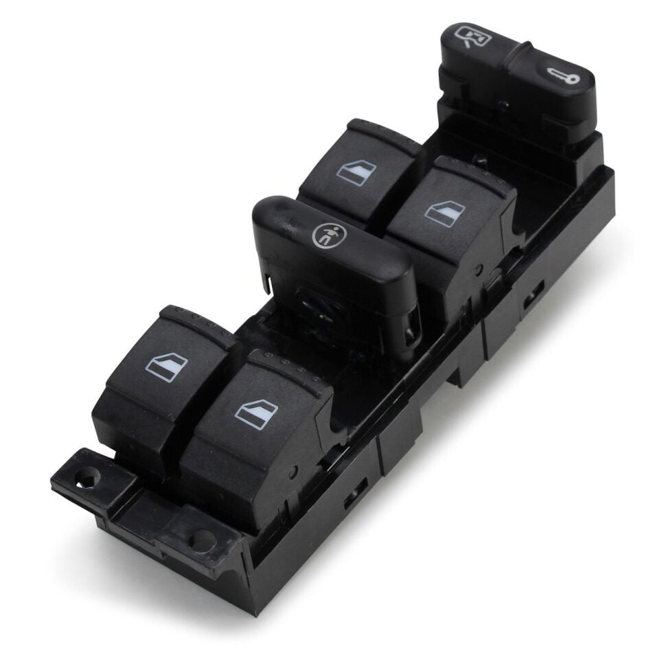 KRA 04050112 | Seat Toledo 1999-2004 Model Arası Cam Açma Düğmesi Sol (Sürücü) 4 Lü
