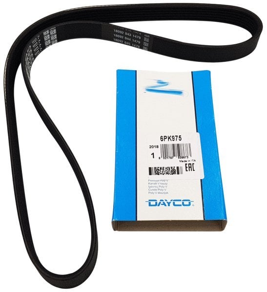 DAYCO 6PK975 | Ford Fiesta 2008-2012 1.4-1.6 Tdcı V kayışı