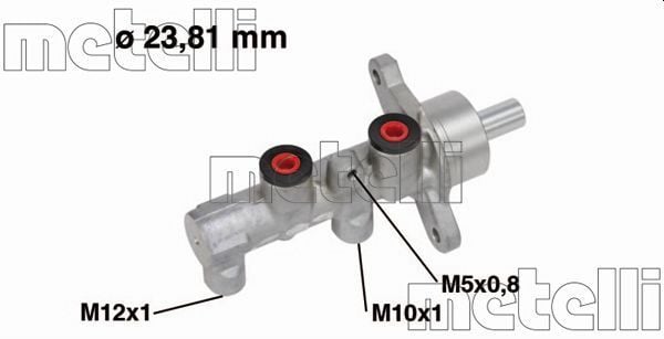 METELLI 05-0711 | Ana Merkez Alüminyum (Opel Meriva 1,3 CDTI 1,7 CDTI 2003-2010)