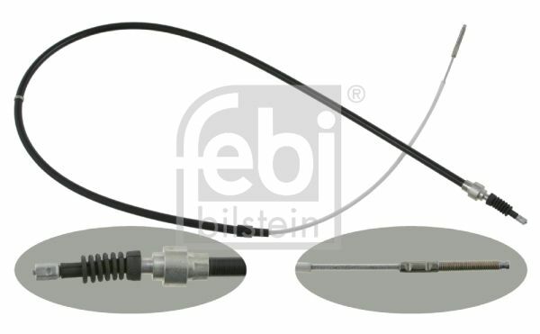 FEBI BILSTEIN 14234 | El Fren Teli VW Golf III Vento 1613mm