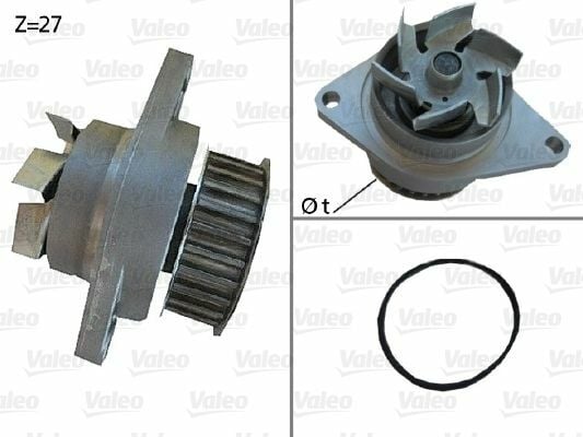 VALEO 506385 | Devirdaim 95-01 Polo-Classic 1.4-1.6 8V