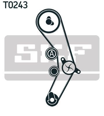 SKF VKMA01135 | Triger Seti (VW: Golf 98-01 Audi A3 97-00 A6 98-01 Seat Leon 00-01 Skoda Octavia 97-00) Agn-Ag