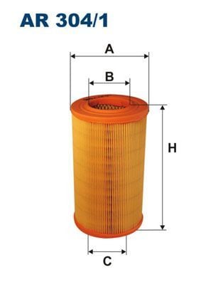 FILTRON AR304-1 | Hava Filtresi Pick Up TD-Terrano TD