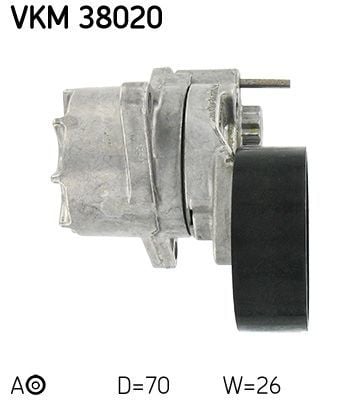 SKF VKM38020 | Gergi Kütüğü (Mercedes Om611-Om646 / W906 Spr-W638 Vito-W639 Viano / W203-W204-W210-W211)