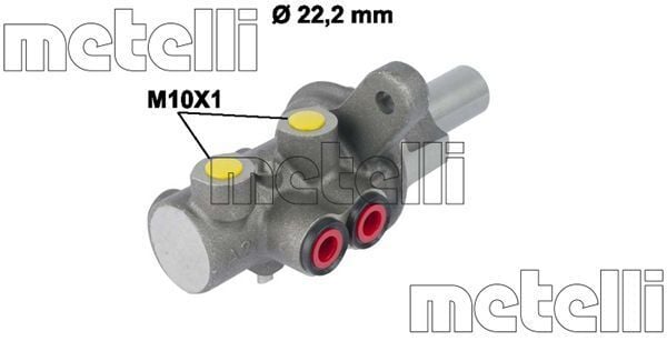 METELLI 05-0730 | Fren Ana Merkez (Fiat Fiorino 1,3 JTD-1.4 08 -)