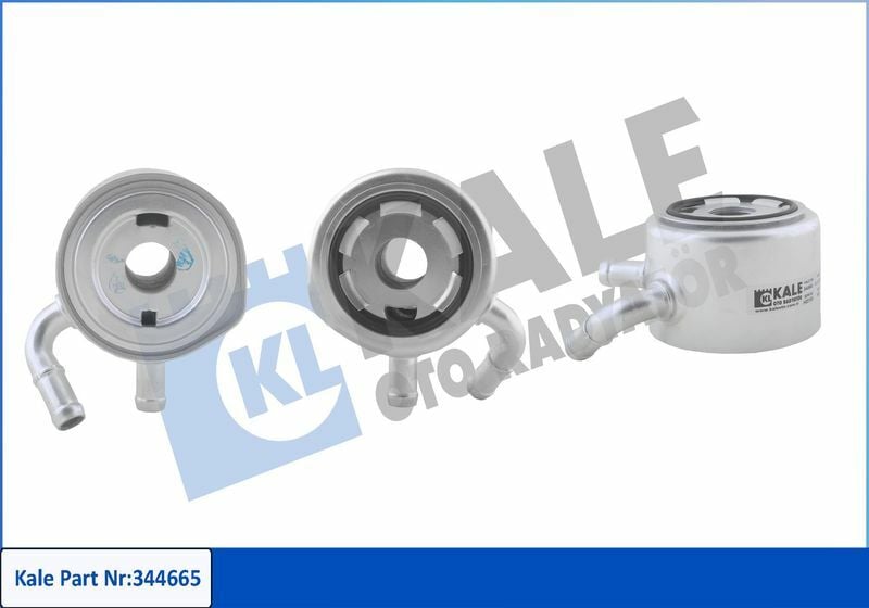 KALE 344665 | Yağ Soğutucu (Renault Clio / Clio II / Clio III / Grand Scénıc II / Kangoo / Dacia Logan Mcv-1.5 DCI) K9k