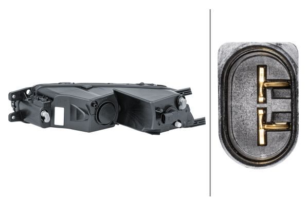 HELLA 2PT011839-161 | Gunduz Surus Lambası, VW Passat B8 (3G2-3G5-Cb2-Cb5) , Halojen,Sag