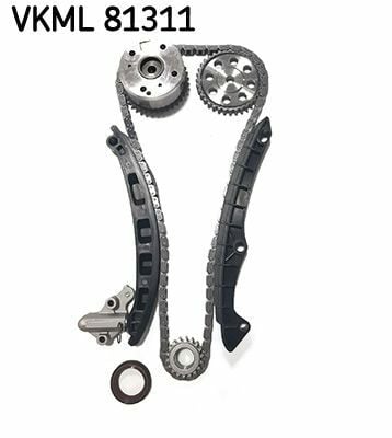 SKF VKML81311 | Eksantrik Zincir Seti + Konumlandırıcı + Dıslıler (VW Golf 04-14 Passat 06-15 Polo 02-Audi A3 04-13 Seat Leon 06-13 Skoda Octavia 04-13) Bmy-Bag-Blf-Blp-Caxa
