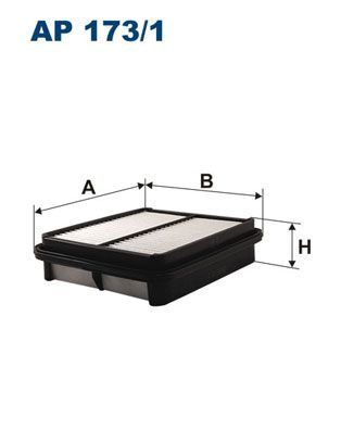 FILTRON AP173-1 | Hava Filtresi 96-04 Vitara-G.Vitara 2.0 (&)