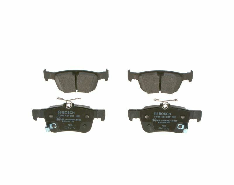 BOSCH 0986424807 | Fren Balata Arka 16-Civic