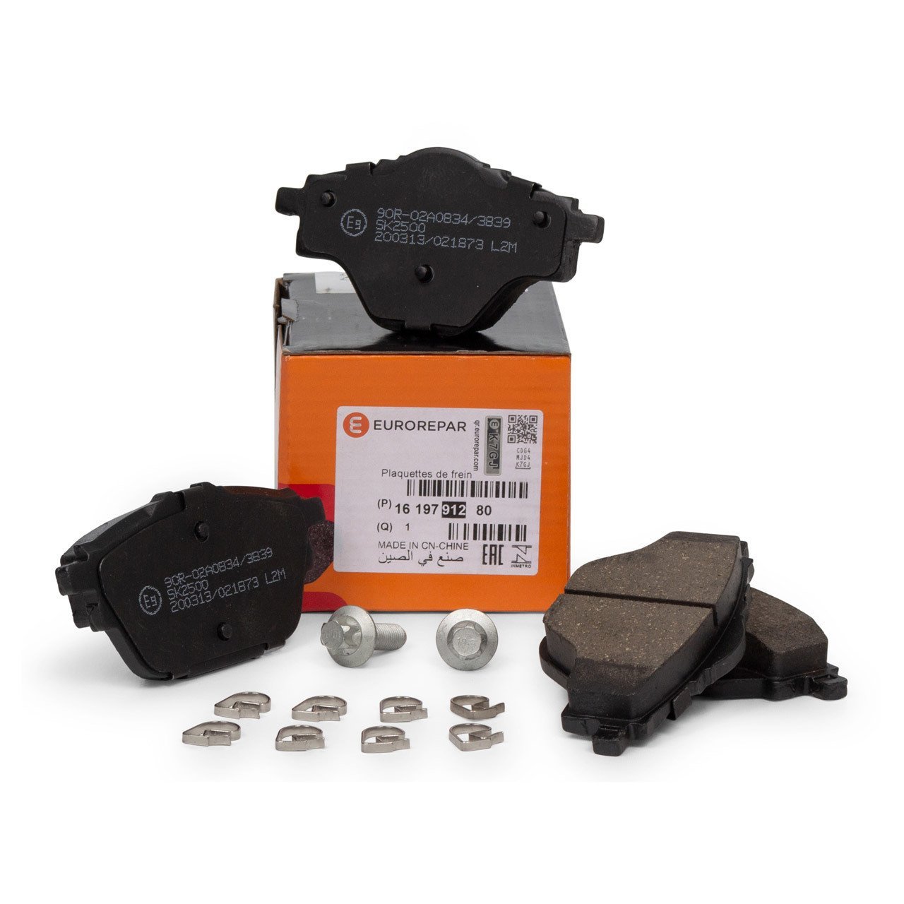 EUROREPAR 1619791280 | Citroen C5 Aircross Arka Fren Balata Takımı Orijinal 290mm