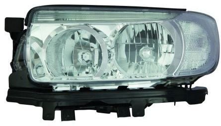 DEPO 120-1101LMLD-EM | (Aydınlatma) / Ön Far Sol-(Motorlu)-(Subaru: Forester 06-08)
