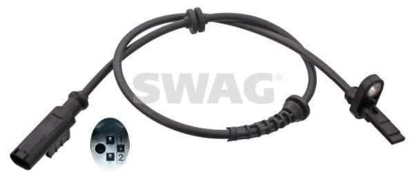 SWAG 40100988 | ABS Sensörü Arka 06-G.Punto-Evo-Corsa.D.E Kampana Tipi