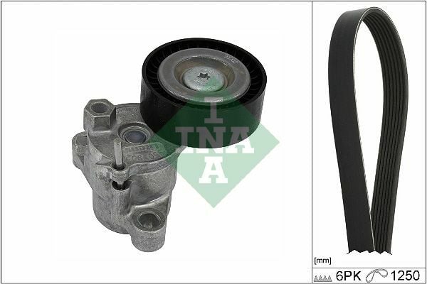 INA 529052410 | Kanallı Kayış Seti Focus IV 17-1.0 Ecoboost