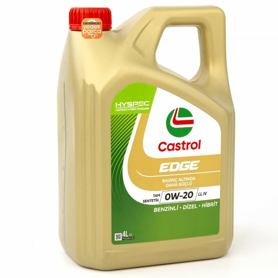 CASTROL LLIVFE 0W-20 | EDGE Professional LL IV FE 0W-20 4 Litre Motor Yağı - 2024 -