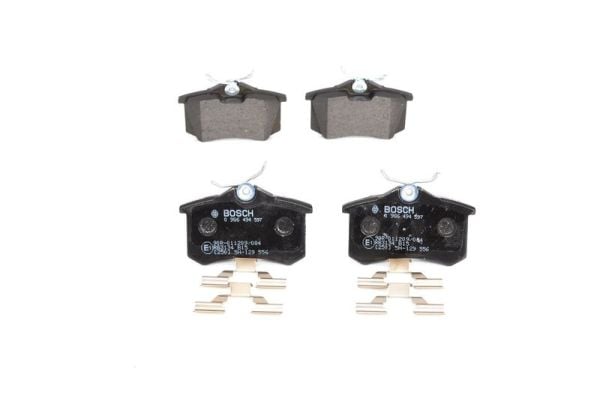 BOSCH 0986494597 | Fren Balata Arka 03-Mgn.II.III.IV-Mds-Clo.III-Golf.3.4.5 15mm