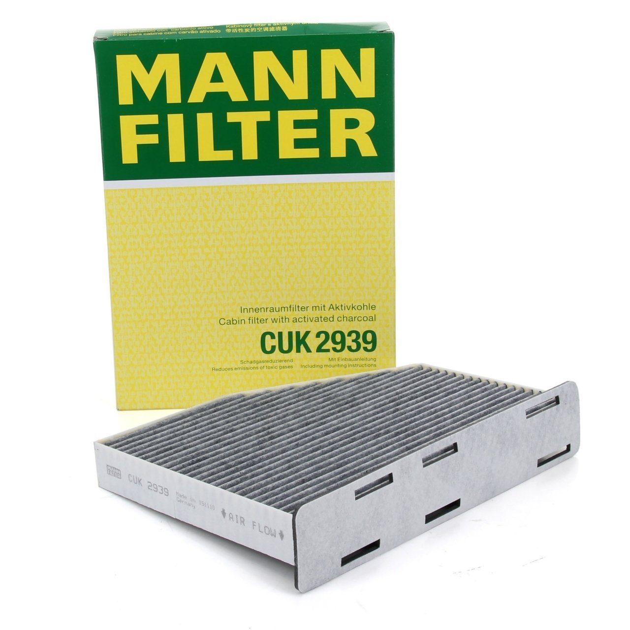 MANN CUK2939 | Volkswagen Caddy 2004-2010 Model Arası Karbonlu Polen Filtresi