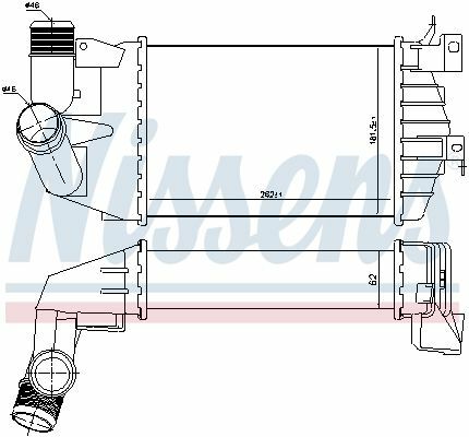 NISSENS 96587 | Turbo Radyatörü Opel Astra H 07-Z13dth