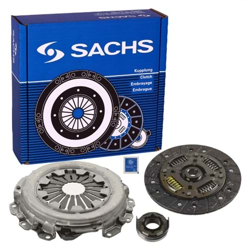SACHS 3000951463 | Chevrolet Aveo 1.2 Benzinli (8-16) Valf Debriyaj Seti + Debriyaj Rulmanı Takım