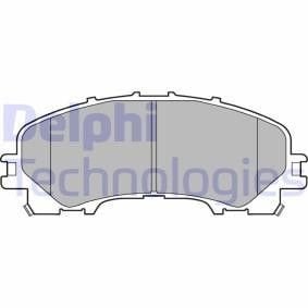 DELPHI LP3183 | Nissan X-Trail 2014- 1.6 dCi Ön Fren Balata Takımı