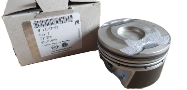 PSA 12667052 | Opel Astra K 1.4 Turbo (150 BG) B14XFT Piston Sekman Takımı (4 Adet) Orijinal STD Ölçü