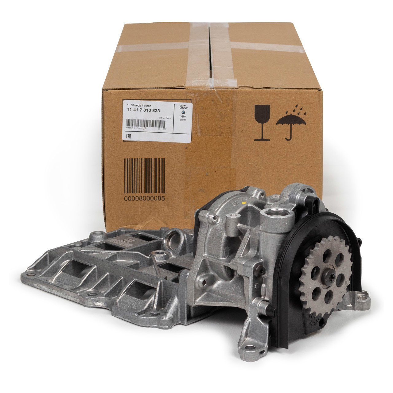BMW 11417810823 | E90 Kasa 320d N47N 184 HP Motor Yağ Pompası Komple Orjinal