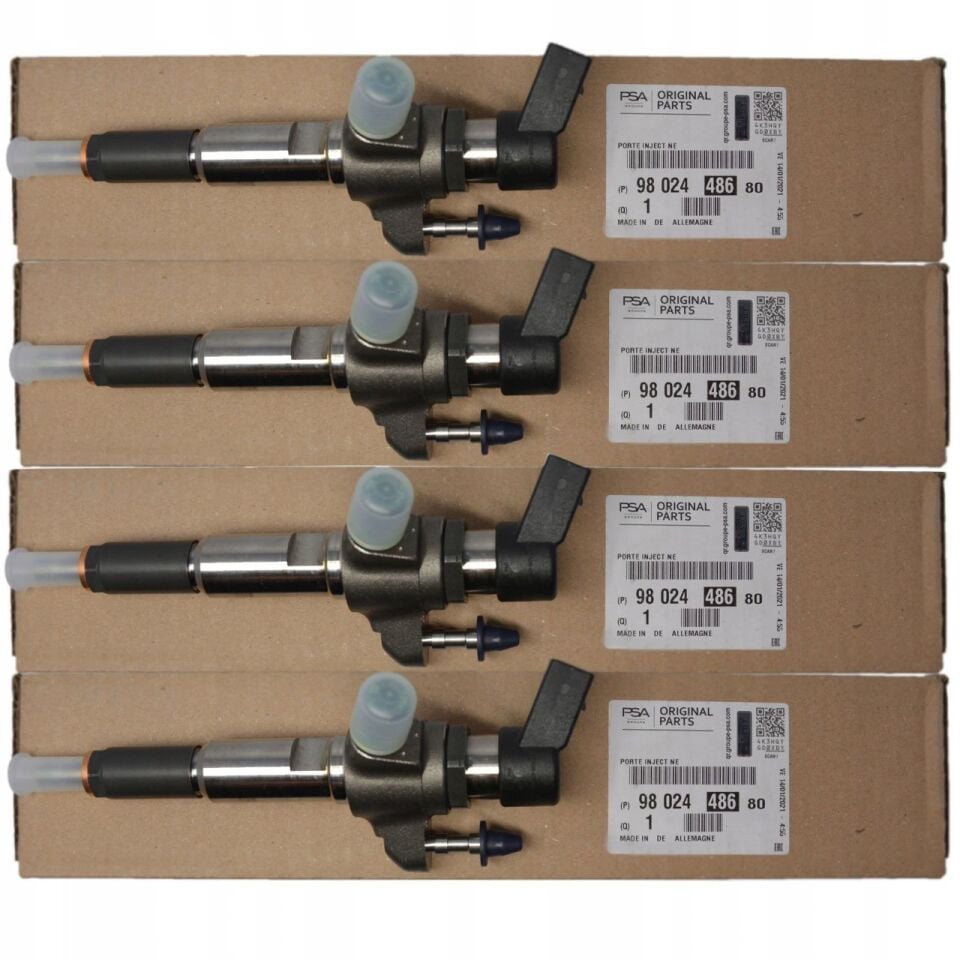 PSA 9802448680 | Peugeot 208 1.6 Hdi Dizel Euro5 Enjektör Takımı (4 Adet) Orijinal