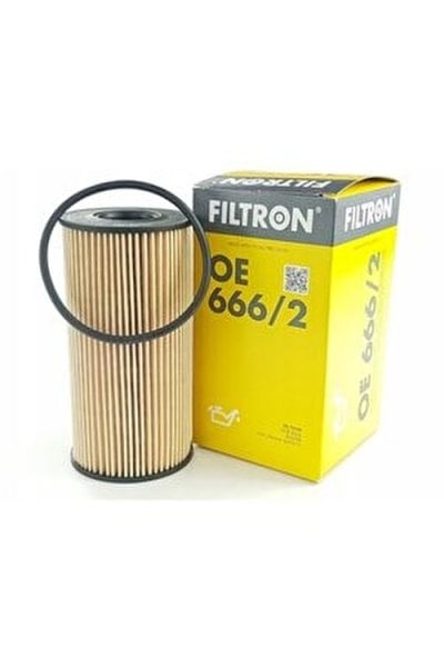 FILTRON OE666-2 | Renault Kadjar 1.6 dCi Yağ Filtresi