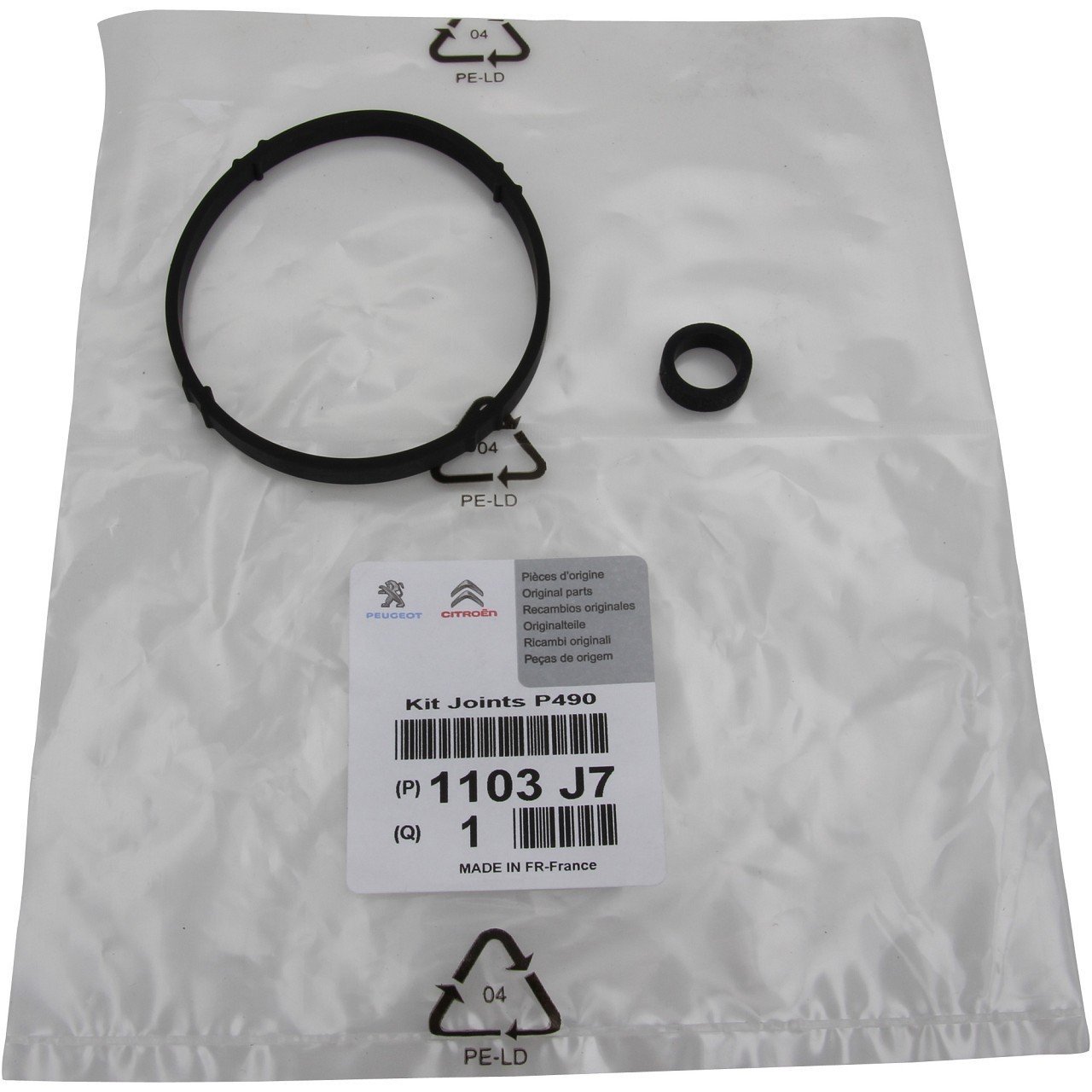 PSA 1103.j7 | Peugeot 307 1.6 16 Valf Benzinli Yağ Filtre Kütük Conta Takımı Orijinal