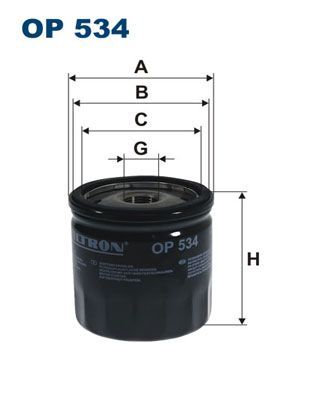 FILTRON OP534 | Yağ Filtresi