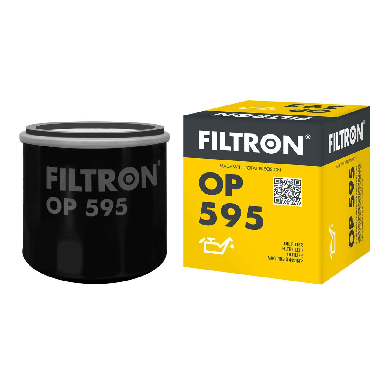 FILTRON OP595 | Dacia Duster 2 1.6 Sce H4M Benzinli Yağ Filtresi