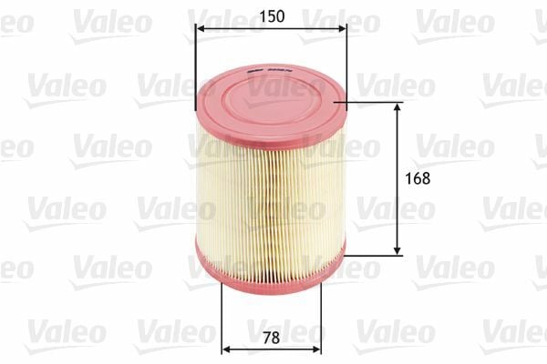 VALEO 585676 | Hava Filtresi A6 2.0 TFSI 2.0 TDI (07 04) A6 Avant 2.0 TFSI 2.0 TDI (07 04)