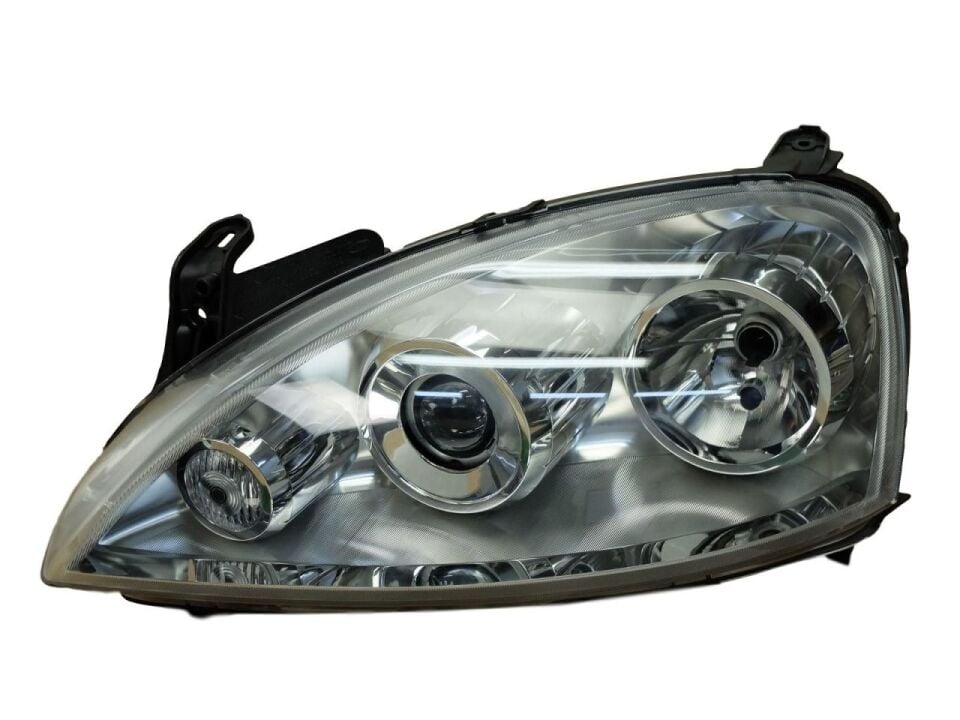 DEPO 442-1136L-LD-EM | Opel Corsa C Sol Far (Şöför Tarafı) Mercekli