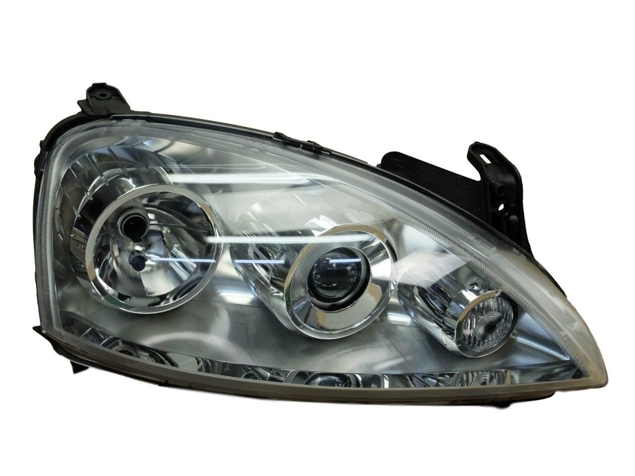 DEPO 442-1136R-LD-EM | Opel Corsa C Sağ Far (Yolcu Tarafı) Mercekli