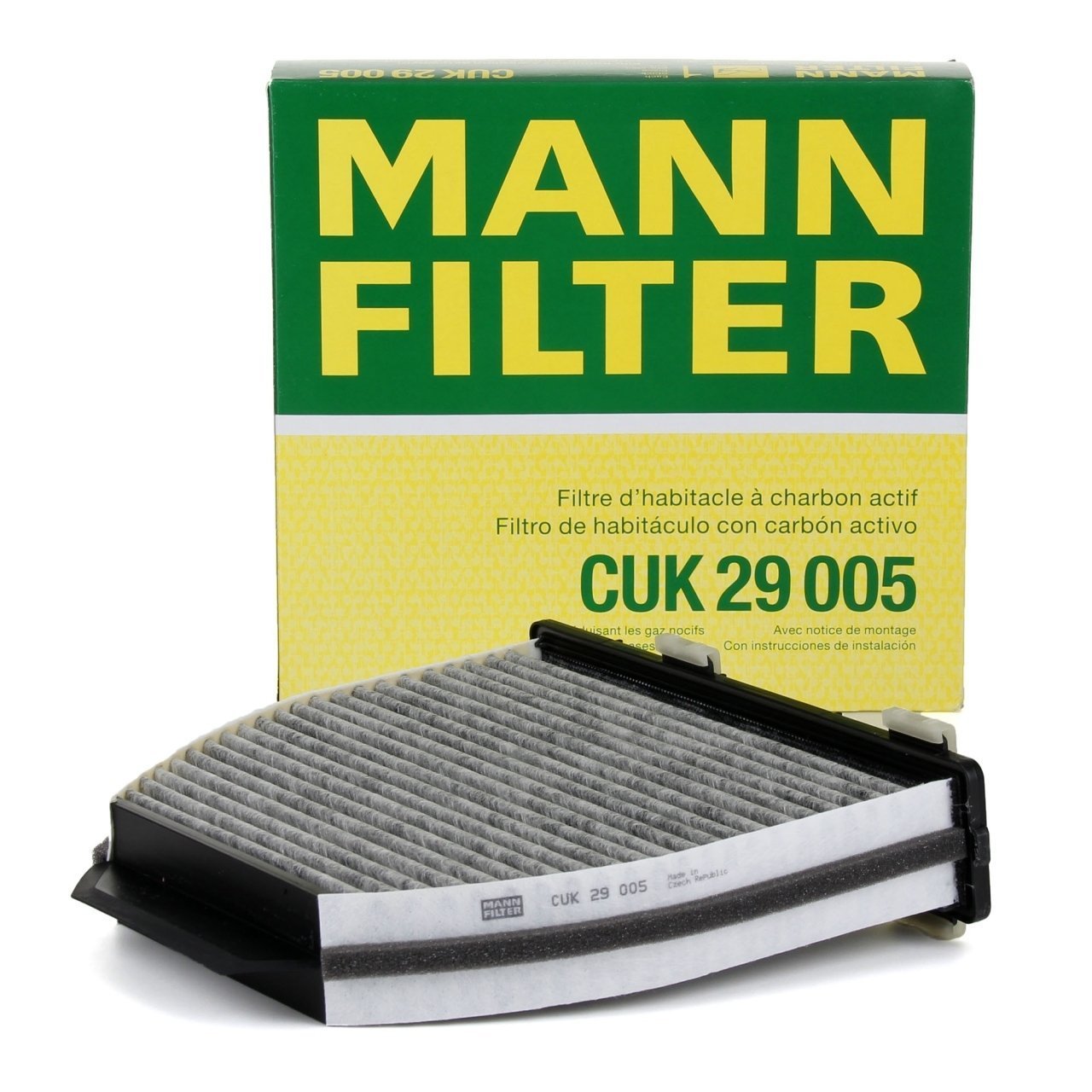 MANN CUK29005 | Mercedes E Serisi W212 Kasa Karbonlu Polen Filtresi