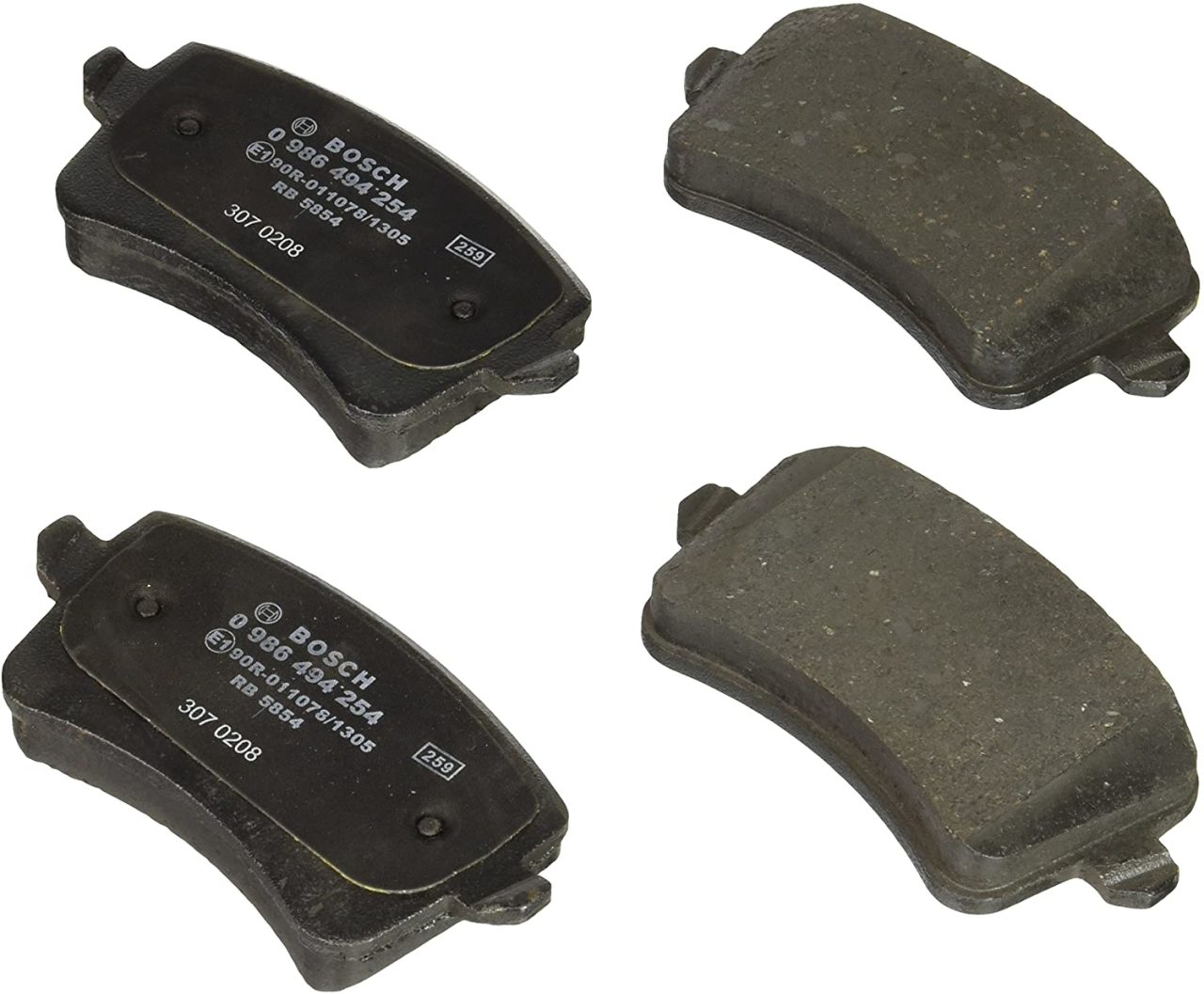 BOSCH 0986494254 | Audi A5 2008 Model Sonrası Arka Fren Balatası