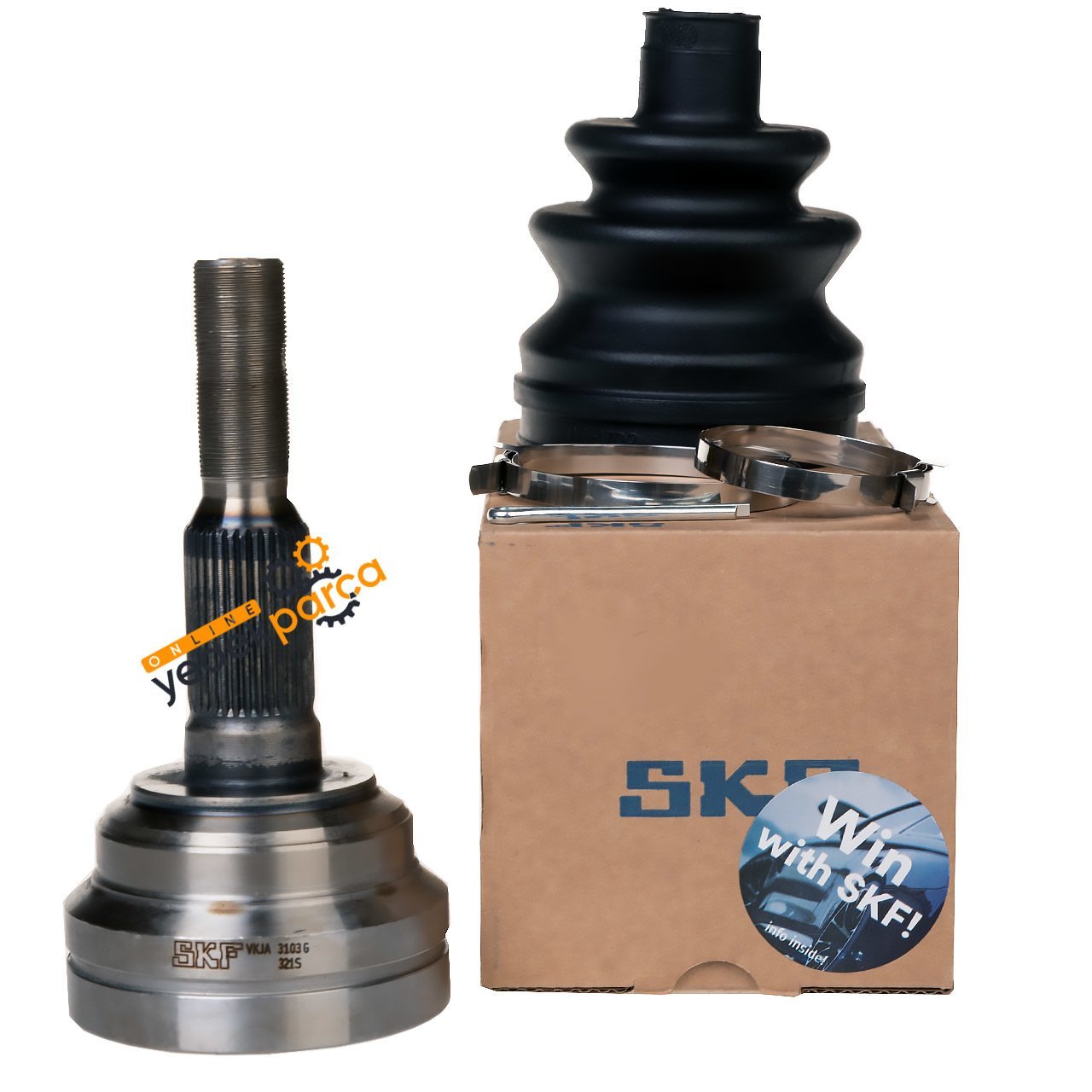 SKF VKJA3103G | Opel Astra G 1.4 / 1.6 Benzinli Dış Aks Kafası ABS Lİ Ürün
