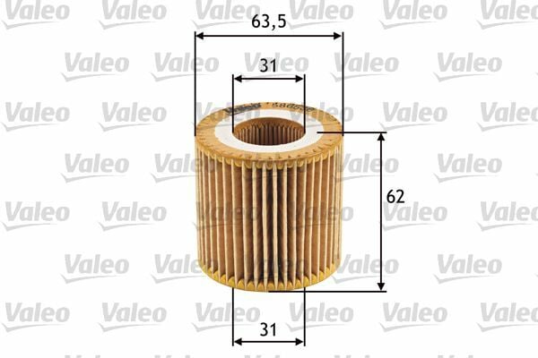 VALEO 586536 | Yağ Filtresi Polo 02-09 Fox 05-Touran / Cordoba 02-Toledo 02-Ibiza IV V 02-/ Fabia 02-09