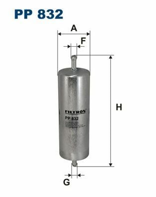 FILTRON PP832 | Yakıt Filtresi BMW M20 M40 M42 M43 M70 E30 E32 E34 E36