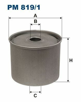 FILTRON PM819-1 | Mazot Filtresi Ducato / Boxer 94-02 J9 / Jumper 1.9D 2.5D / Defender 2.5D 2.5 TD 2.3D