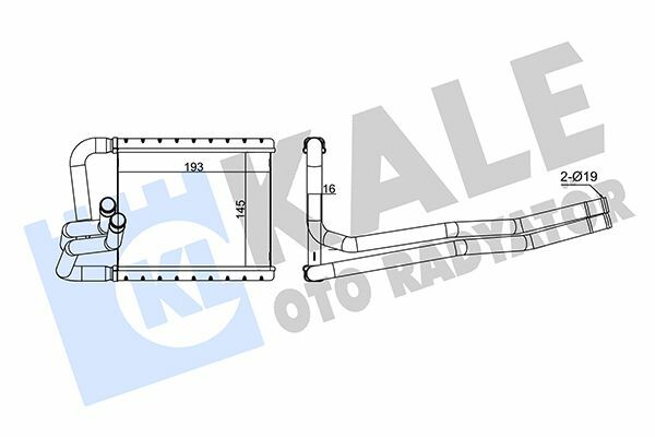 KALE 355130 | Kalorifer Radyatörü 09-16 Hı.İ20