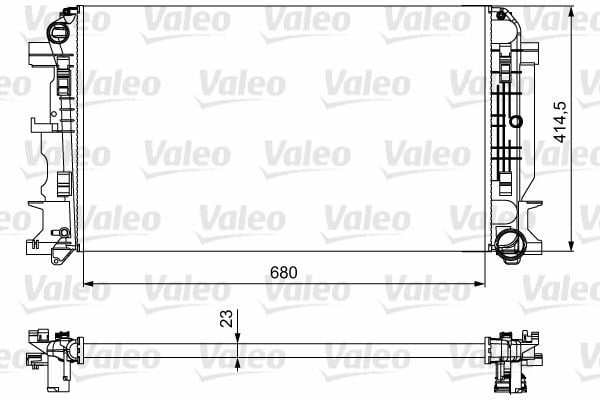 VALEO 734926 | Radyatör 06-Sprinter-Ac
