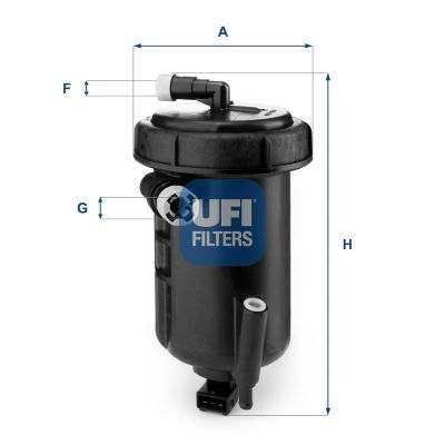 UFI 55.147.00 | Yakıt Filtresi Komple (Citroen Jumper 2.2Hdı 06-/ Fiat Ducato 2.2Hdı 06-/ Peugeot Boxer 06 -)-O.E