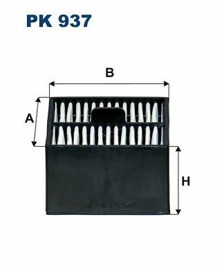 FILTRON PK937 | Separ Filtresi 10 Luk Isıtmasız Man Tgx Tgs D2066 D2676 07-Tga D2066 D2866 D2876 00 -
