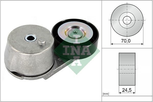 INA 534070410 | Alternatör Gergi Rulmanı Komple Opel Astra K 1.4 1.0 15 Corsa E 14