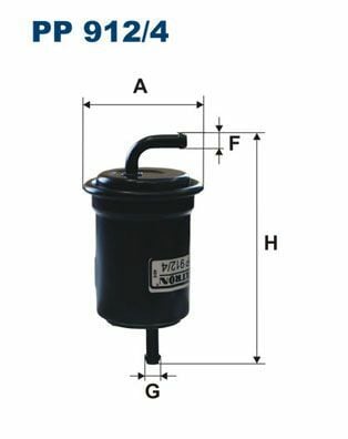 FILTRON PP912-4 | Benzin Filtresi Grand Vitara 00-11