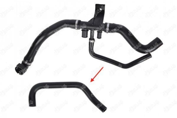 IBRAS 14900 | Radyatör Alt Hortumu Plastik Parca Hariç (Alt) Fiat Ducato III 2.2 JTD. 110 120 Hp Peugeot Boxer III