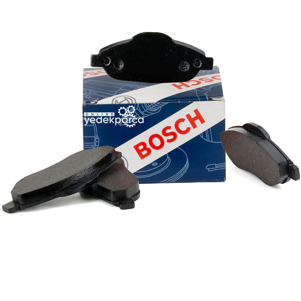 BOSCH 0986495266 | Peugeot 308 2007-2013 Ön Fren Balata Takımı